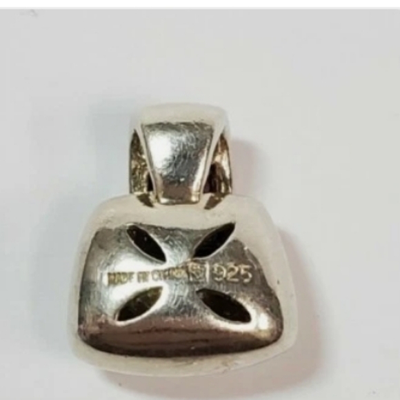 Pandora Silver Charm Amethyst Stones - Picture 2 of 2